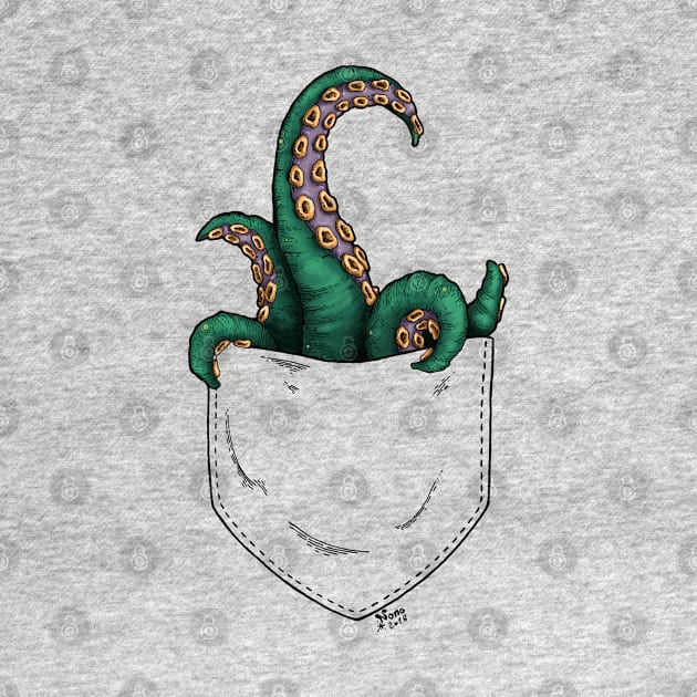 Tentacles in a Pocket by Nora Back Art and Design